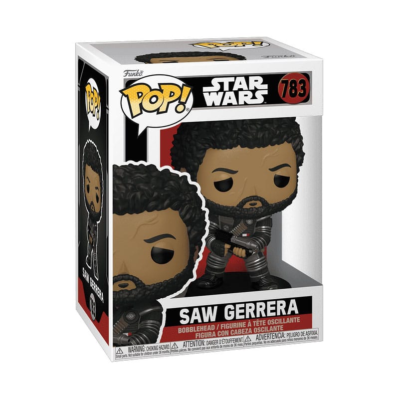 Funko Pop!: Andor TV Saw Gerrera — STAR WARS