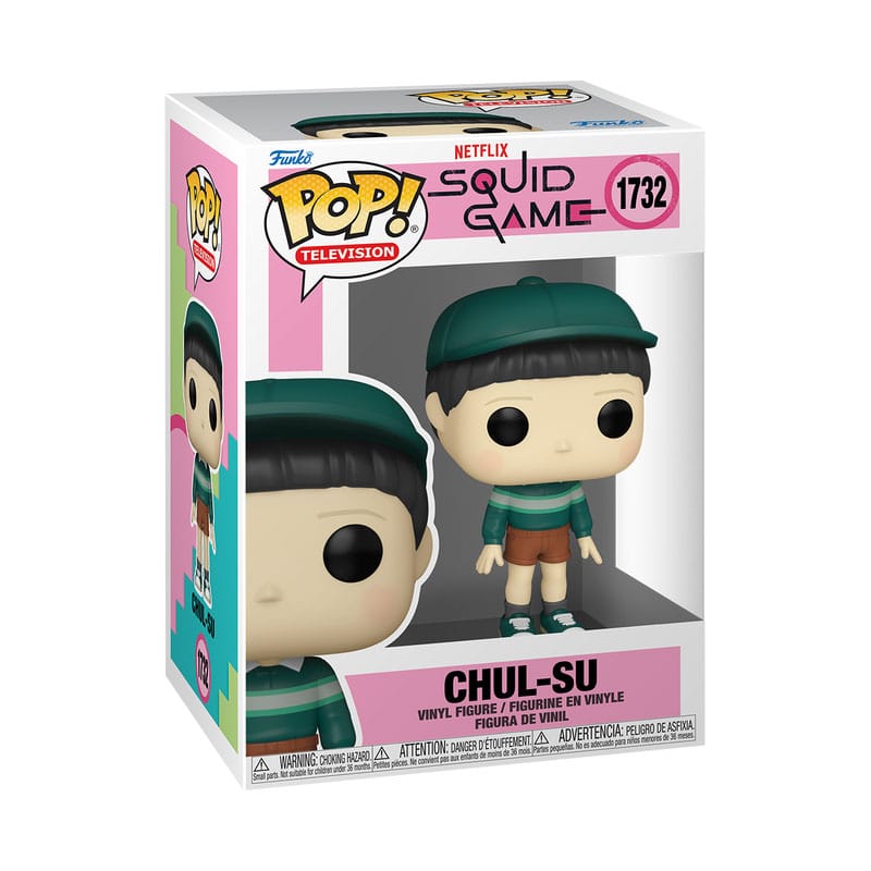 Funko Pop! El Juego del Calamar Television Vinyl S3 Chul-su — ATTACK ON TITAN