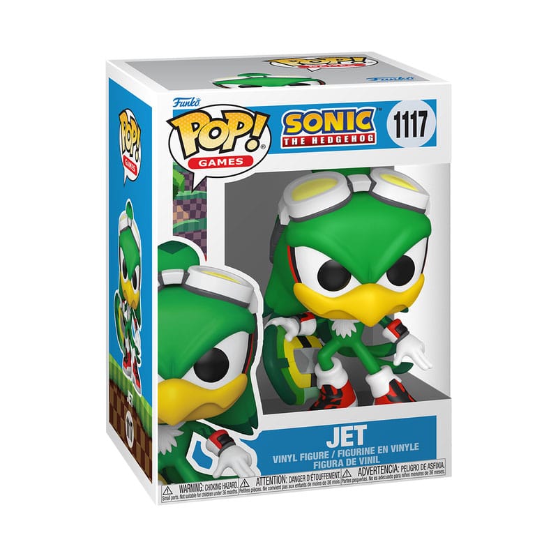 Funko Pop! Sonic the Hedgehog Games Jet the Hawk w/Board — SONIC