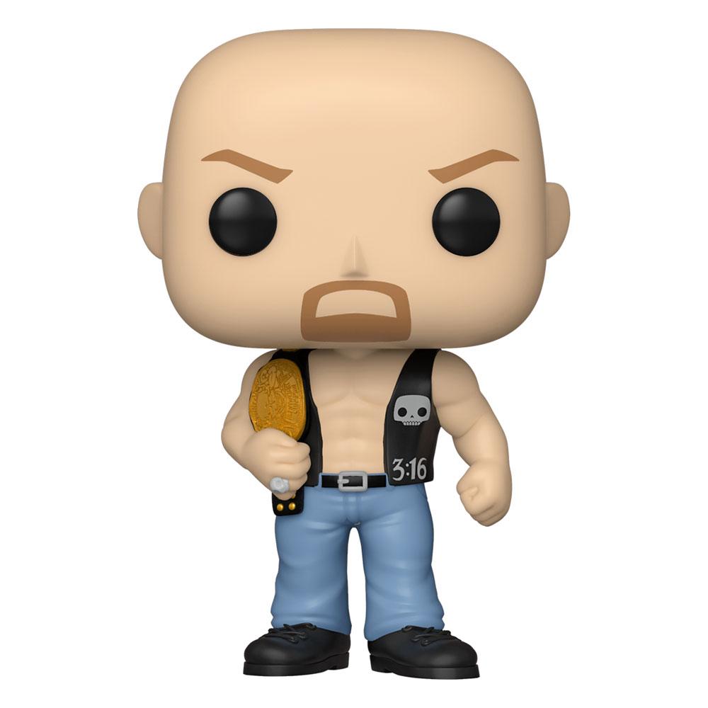 Funko Pop! WWE SC Steve Austin w/Belt — MINECRAFT