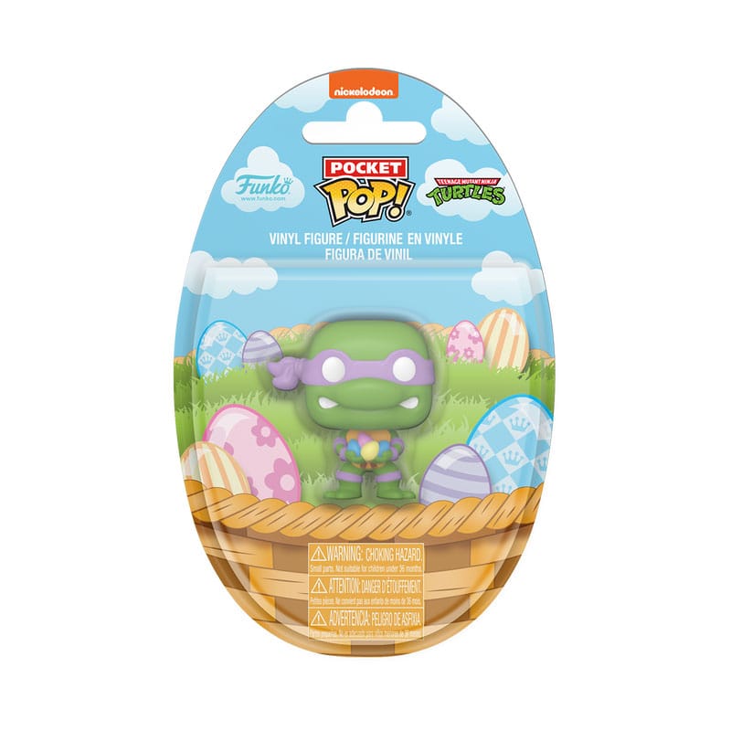 Funko Pop! Tortugas Ninja Pocket Vinyl Easter Easter Donatello Expositor (16 — TORTUGAS NINJA