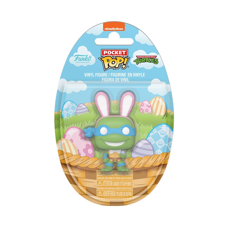 Funko Pop! Tortugas Ninja Pocket Vinyl Easter Easter Leo Expositor (16 — TORTUGAS NINJA
