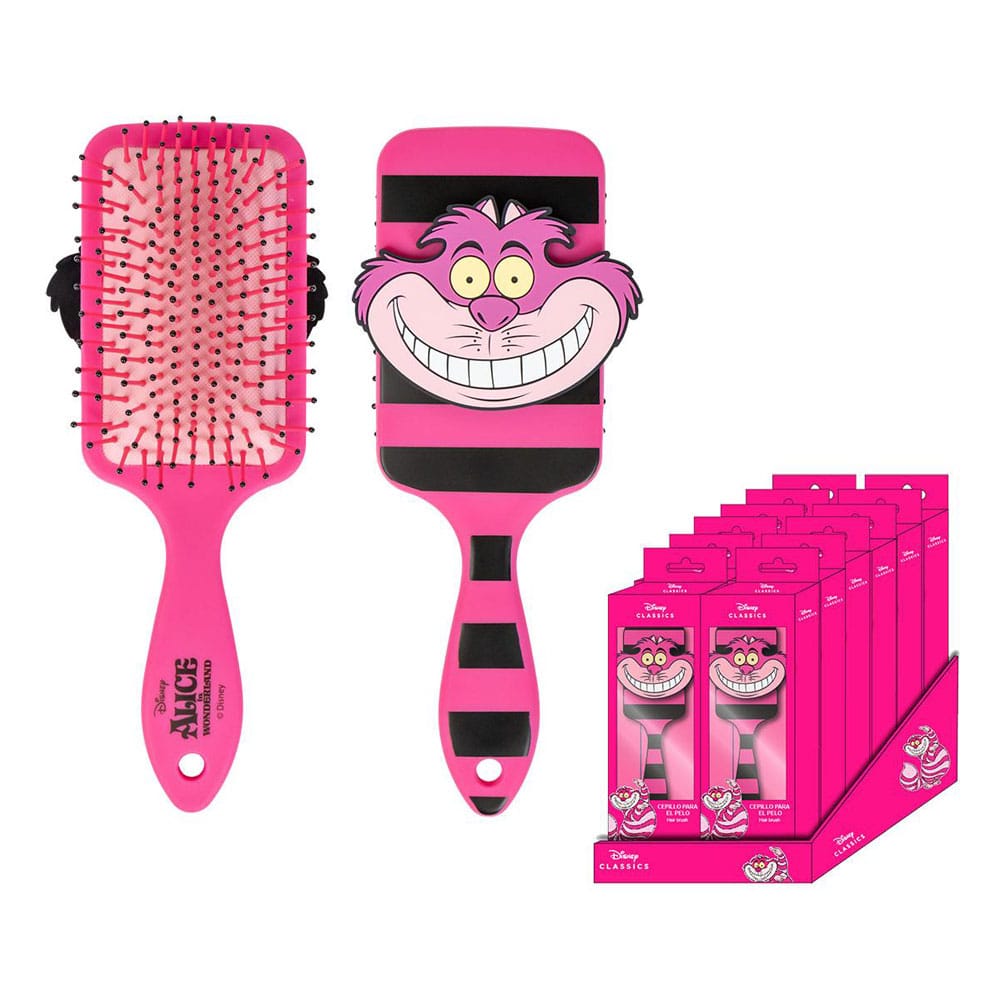 Cepillo de pelo rectangular disney alicia