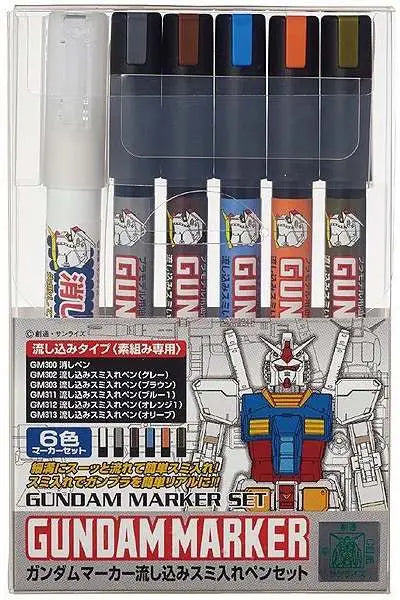 GUNDAM MARKER AMS-122 SET Frikytopia