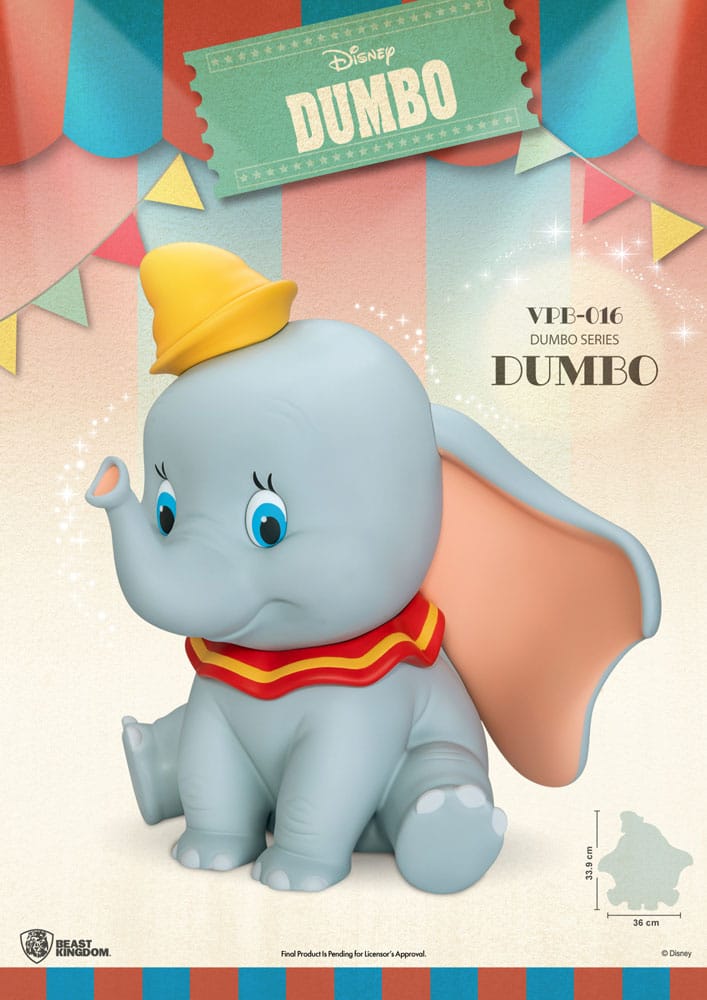 Disney hucha Funktional Figure Dumbo 34 cm