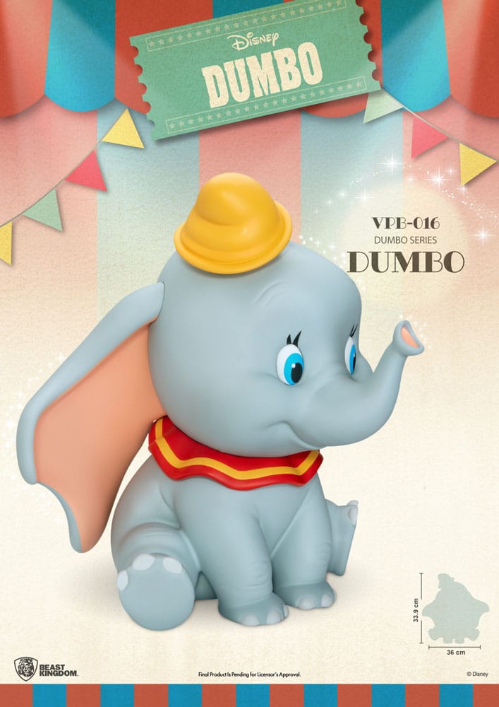 Disney hucha Funktional Figure Dumbo 34 cm
