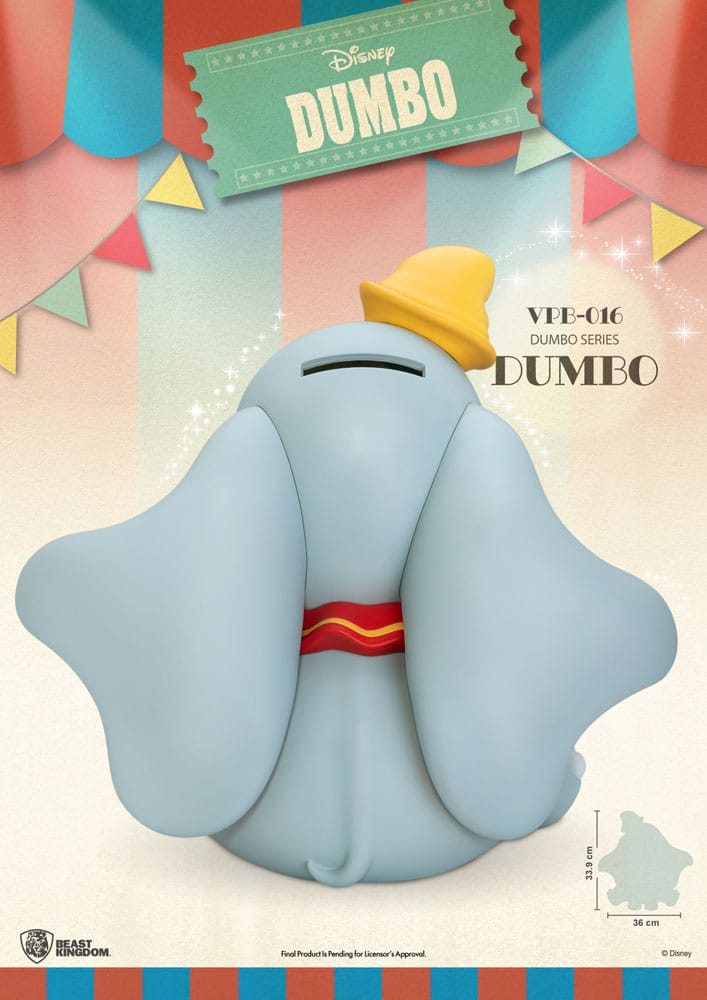 Disney hucha Funktional Figure Dumbo 34 cm
