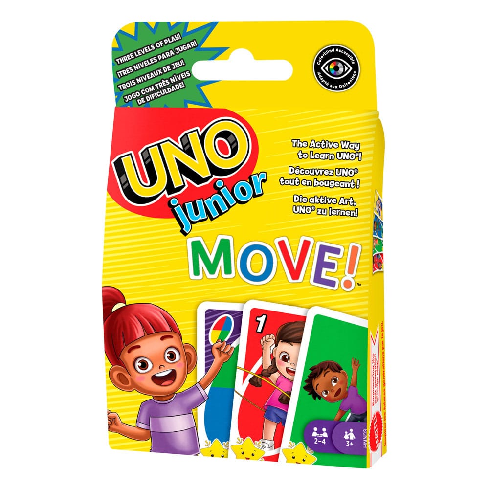 UNO Junior Move! Juego de Cartas Frikytopia