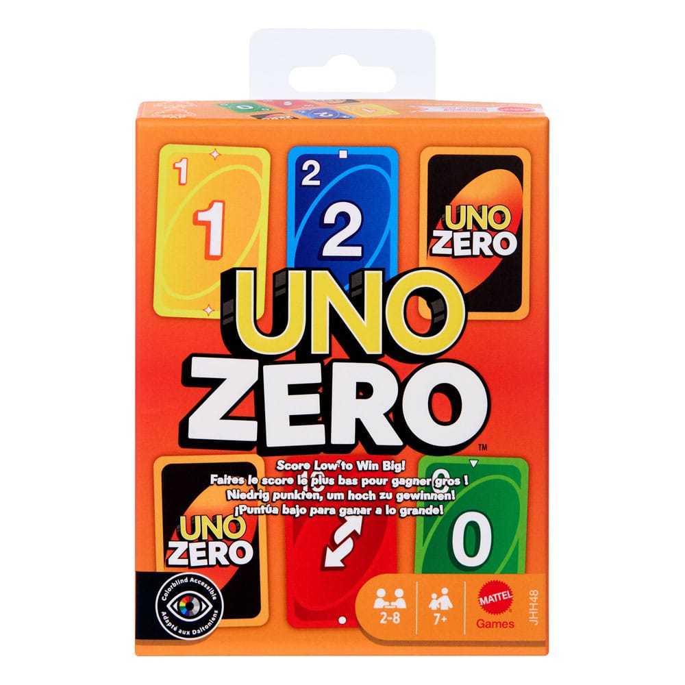 UNO Zero Juego de Cartas Frikytopia