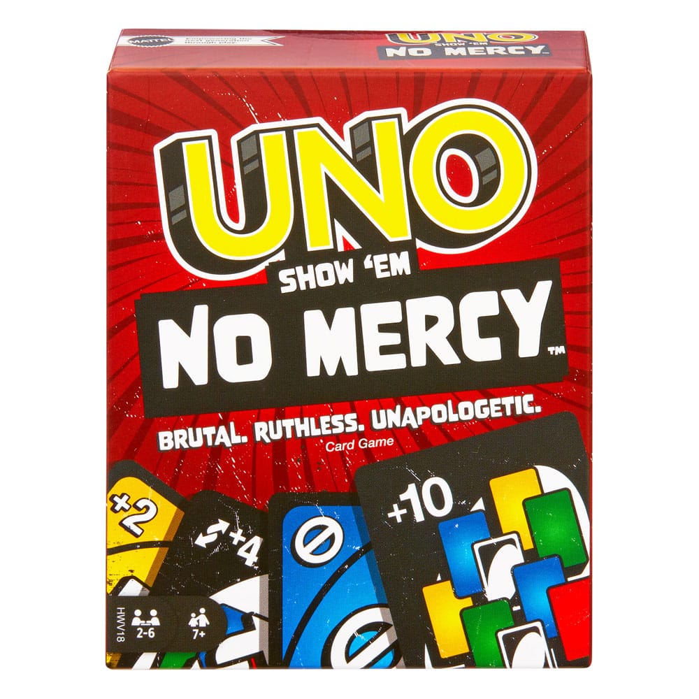 UNO Juego de Cartas No Mercy