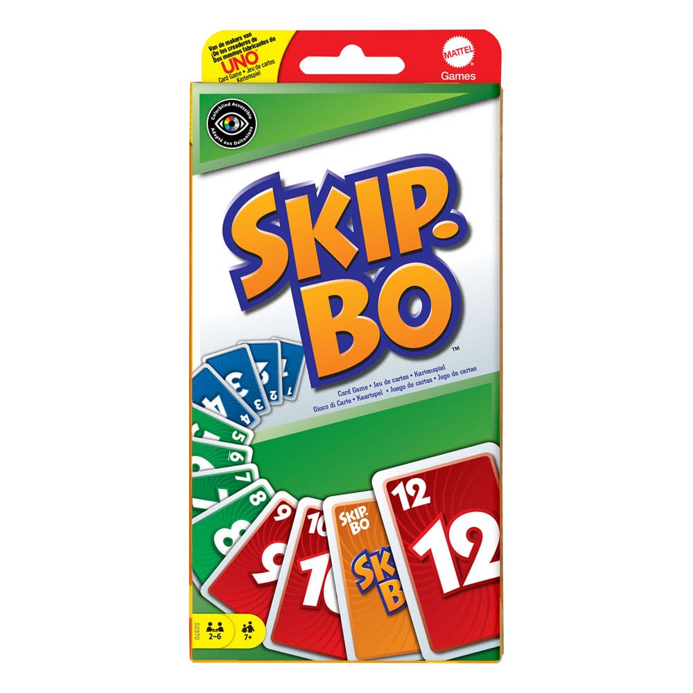 Skip-Bo Juego de Cartas Frikytopia