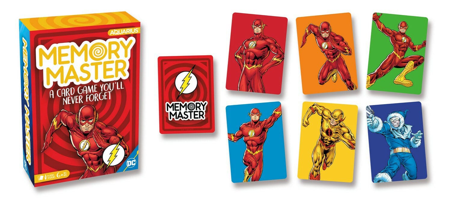DC Comics: The Flash Memory Master Card Game Frikytopia