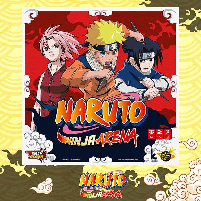 Naruto Juego de Dados Ninja Arena Frikytopia