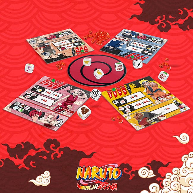 Naruto Juego de Dados Ninja Arena
