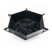CritStones Bandeja plegable para dados Dragon Skin Edition Black