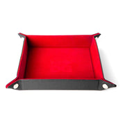 FanRoll Bandeja Plegable para Dados Velvet Red