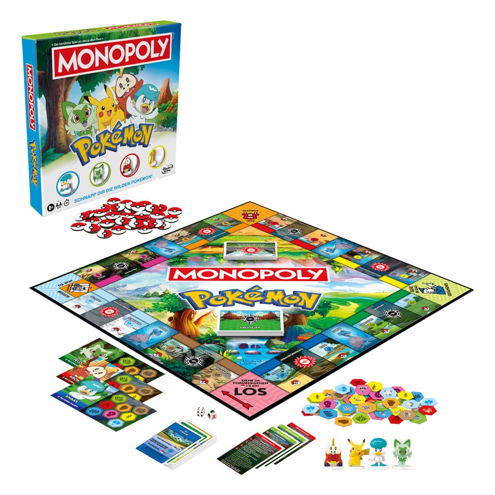 Pokémon Juego de Mesa Monopoly *Edición Aléman*