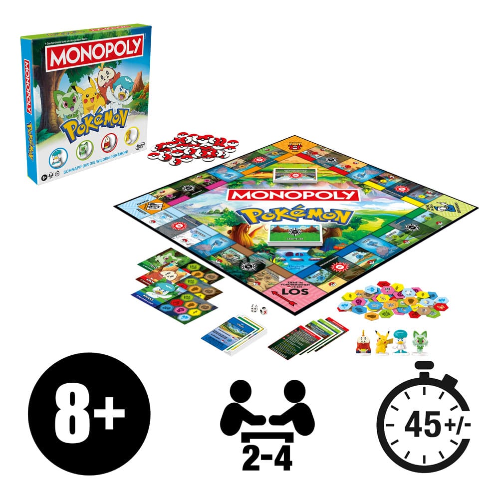 Pokémon Juego de Mesa Monopoly *Edición Aléman*