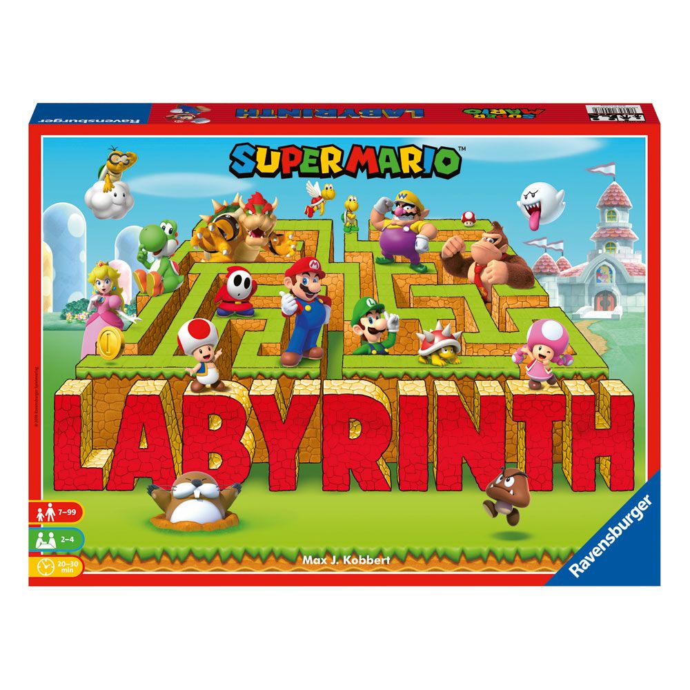 Super Mario Juego de Mesa Labyrinth