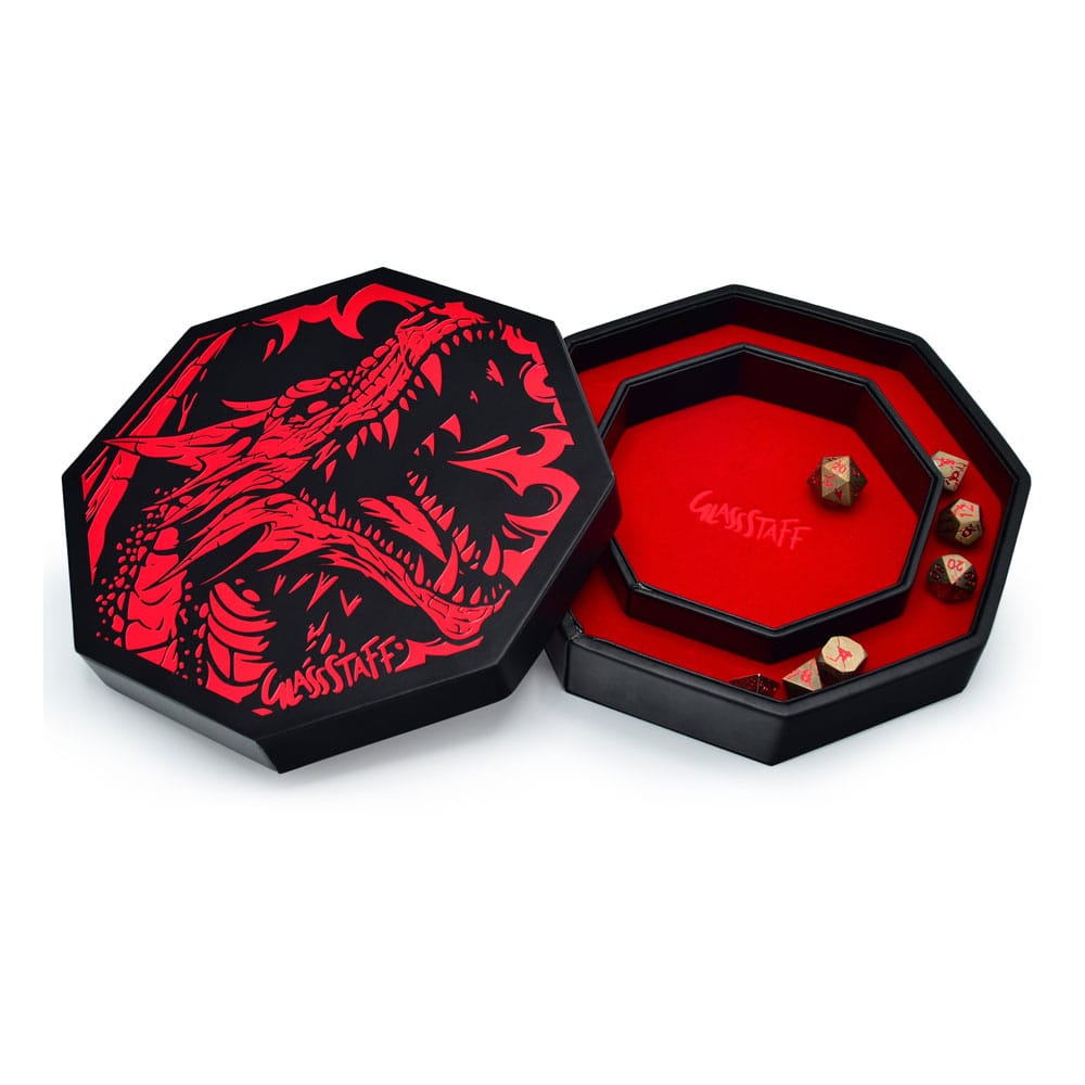 CritStones Arena Bandeja para Dados Red Dragon