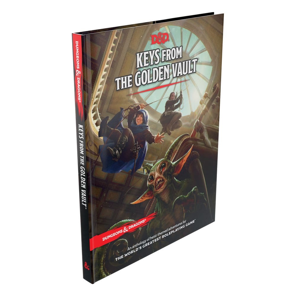 Dungeons & Dragons RPG Libro de Aventura Keys From The Golden Vault Inglés