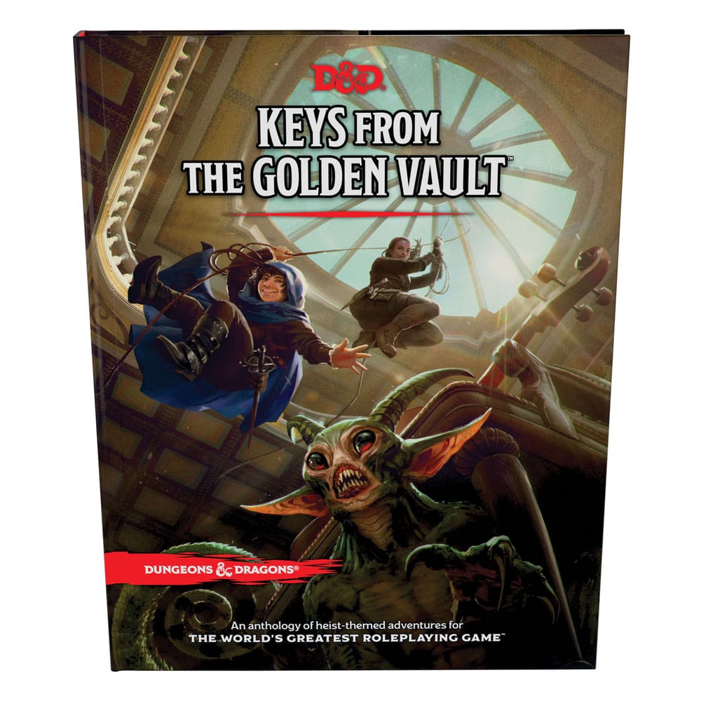 Dungeons & Dragons RPG Libro de Aventura Keys From The Golden Vault Inglés