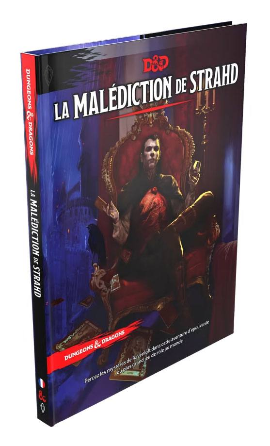 Dungeons & Dragons RPG aventura La Malédiction de Strahd francés Frikytopia