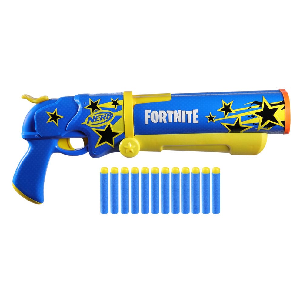Fortnite NERF Lanzador Half Tone Hero Frikytopia