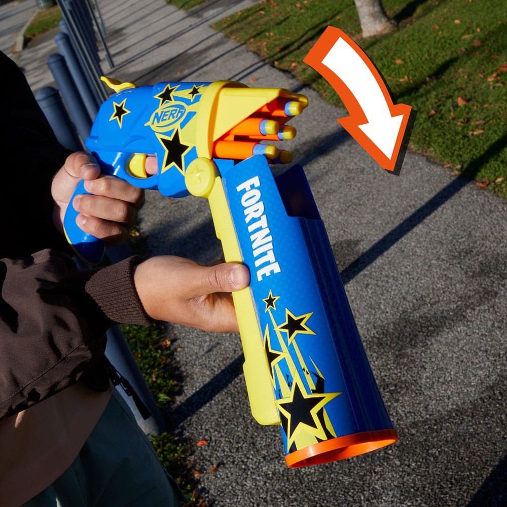 Fortnite NERF Lanzador Half Tone Hero