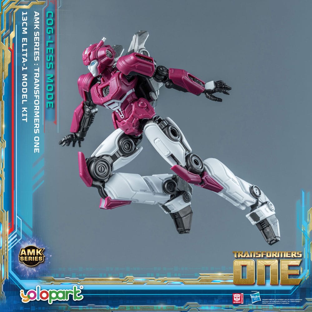 Transformers 8 One Maqueta AMK Mini Series Elita-1 13 cm