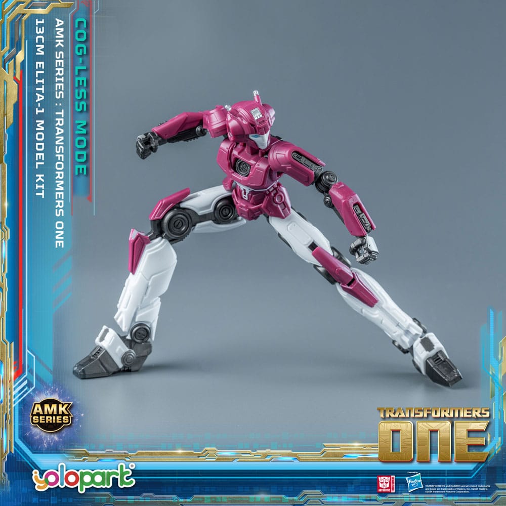 Transformers 8 One Maqueta AMK Mini Series Elita-1 13 cm