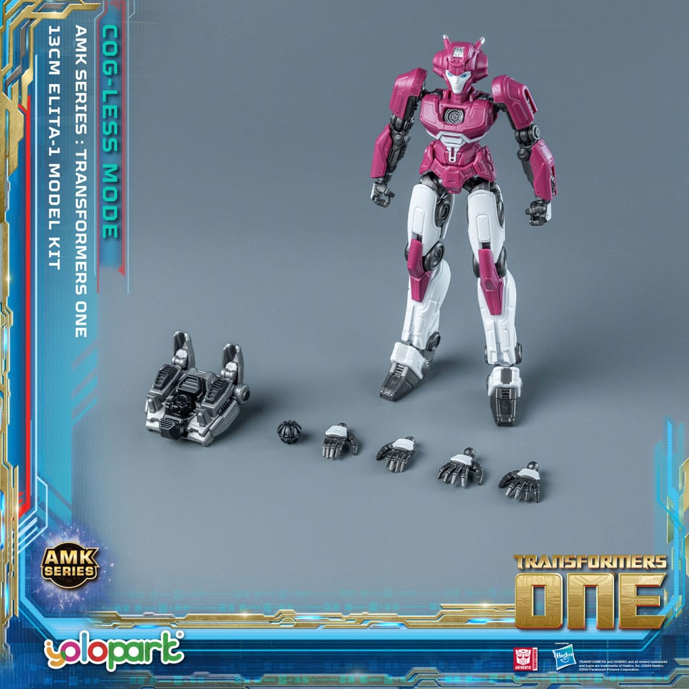 Transformers 8 One Maqueta AMK Mini Series Elita-1 13 cm