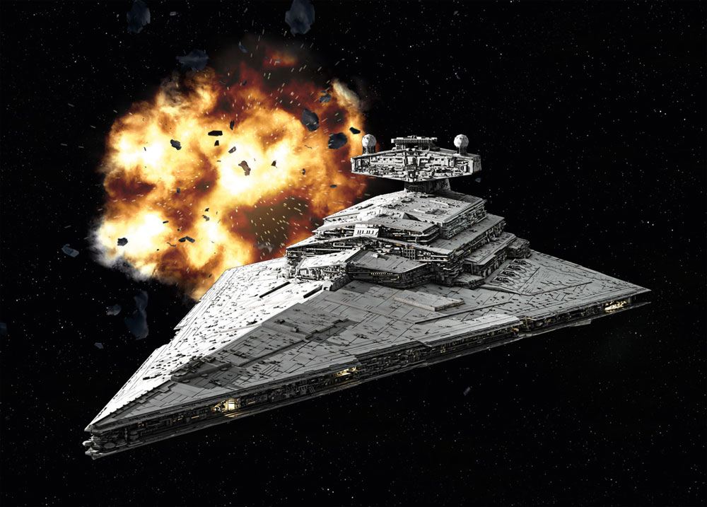 Star Wars Maqueta 1/12300 Imperial Star Destroyer 13 cm