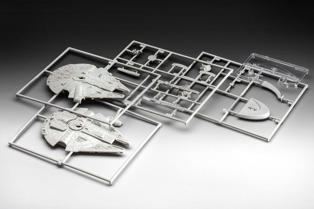 Star Wars Episode VII Maqueta 1/241 Millennium Falcon 10 cm