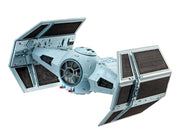 Star Wars Episode VII Maqueta 1/121 Darth Vader's Tie Fighter 9 cm