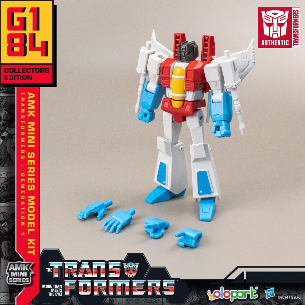 Transformers: Generation One Maqueta AMK Mini Series Starscream 11 cm