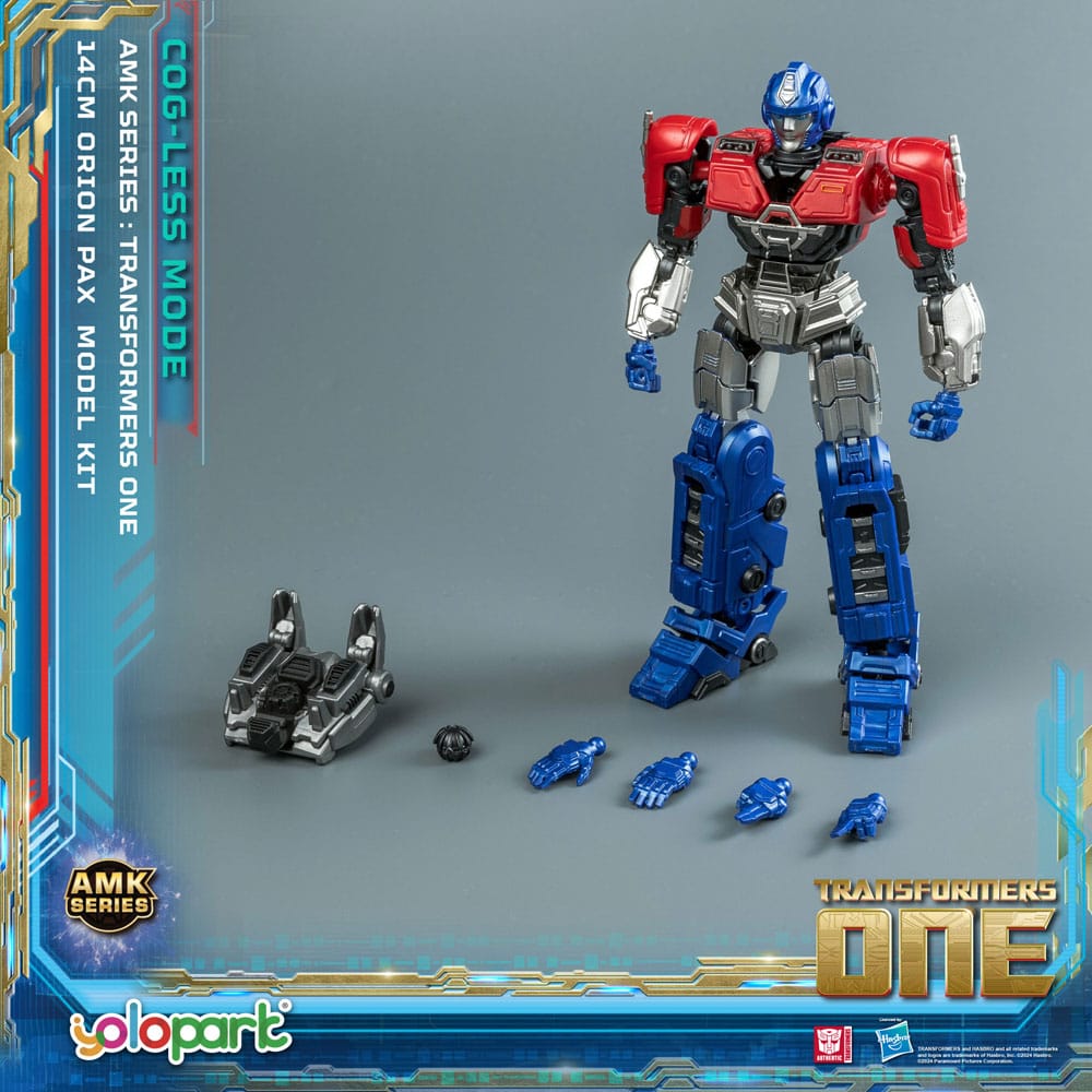 Transformers 8 One Maqueta AMK Mini Series Orion Pax 14 cm