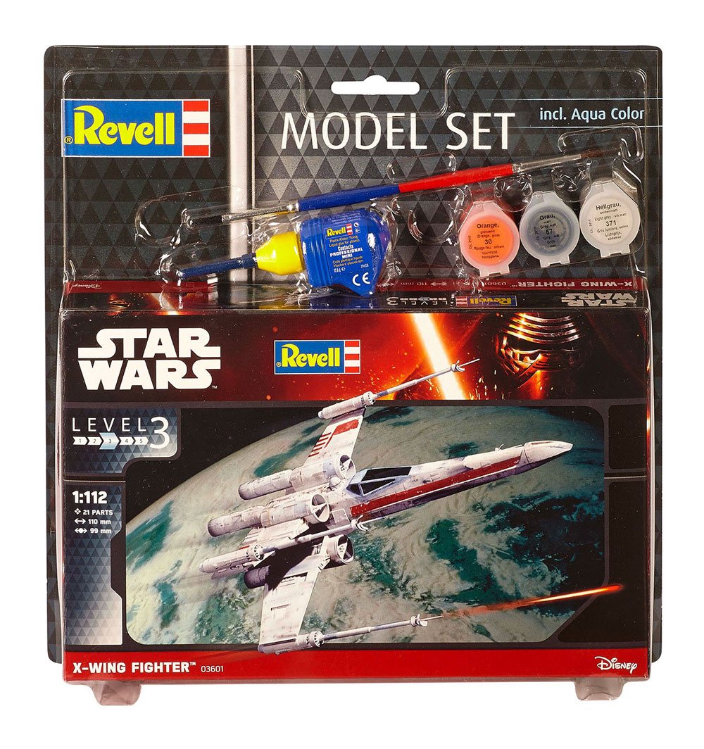 Star Wars Maqueta 1/112 Model Set X-Wing Fighter 11 cm