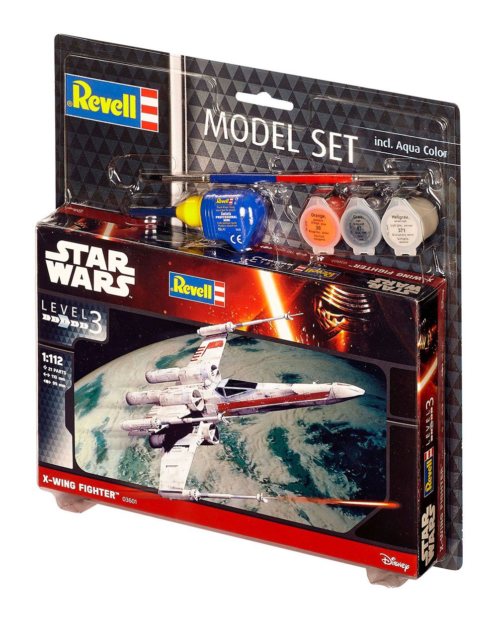 Star Wars Maqueta 1/112 Model Set X-Wing Fighter 11 cm