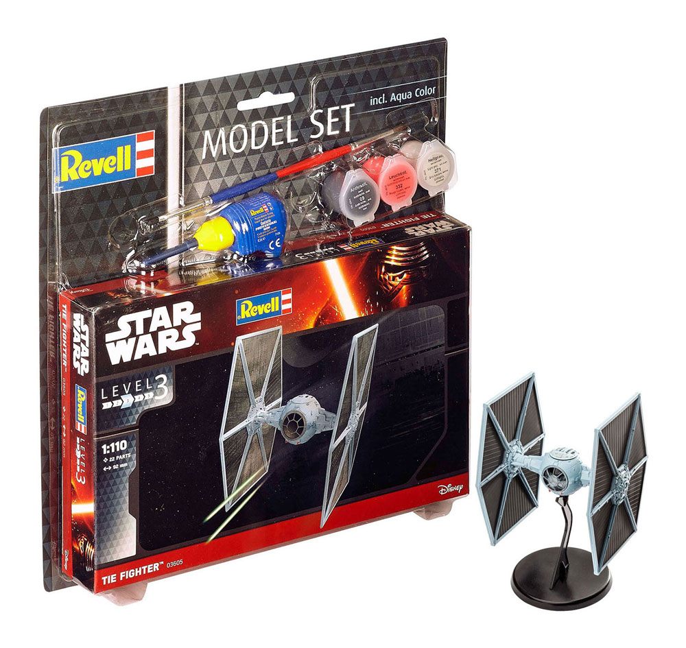 Star Wars Maqueta 1/110 Model Set TIE Fighter 9 cm Frikytopia