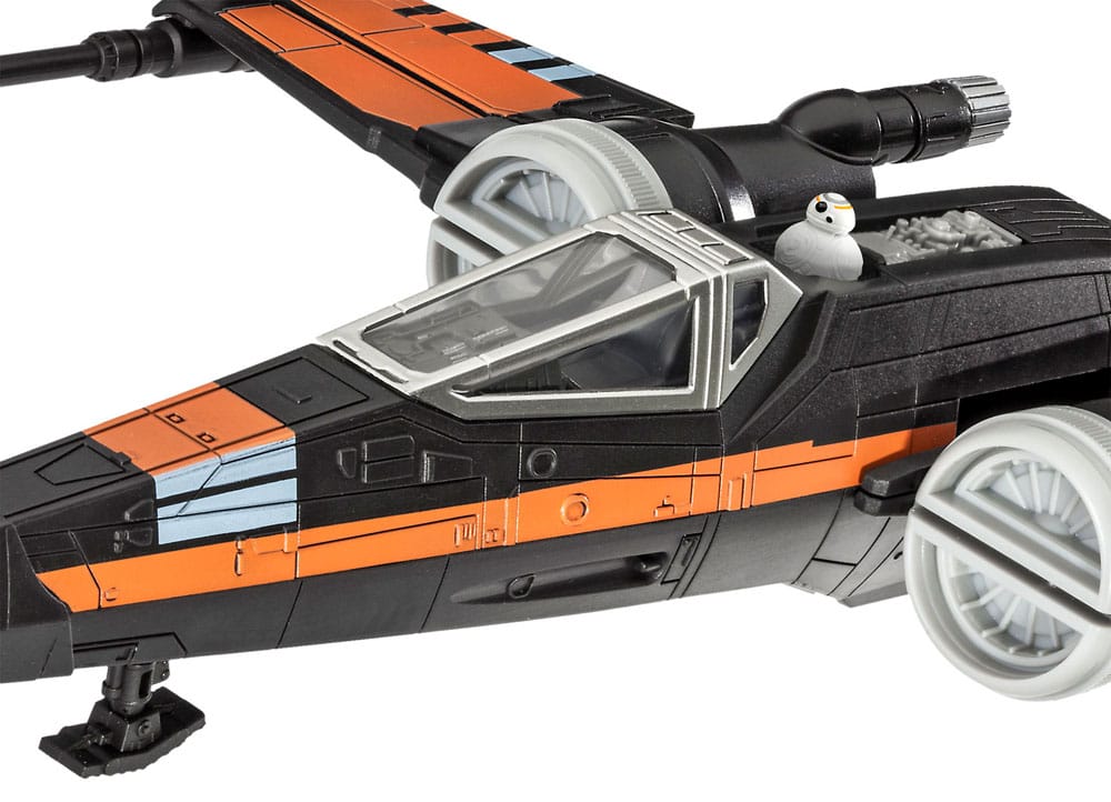 Star Wars Kit de maquetas 1/78 Poe's X-Wing Fighter 22 cm