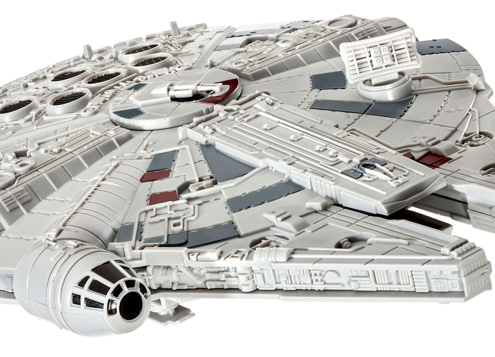 Star Wars Kit de maquetas 1/164 Millennium Falcon 21 cm