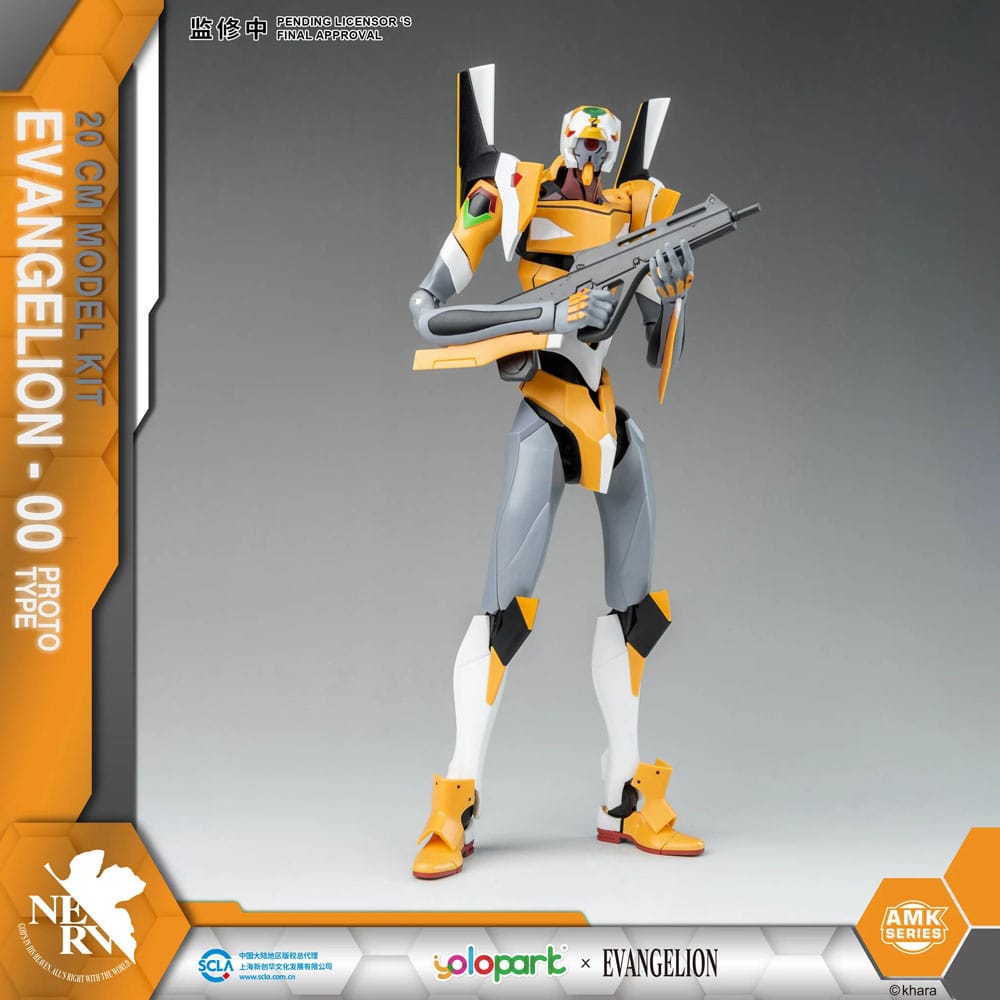 Neon Genesis Evangelion Maqueta AMK Series Eva-00 20 cm