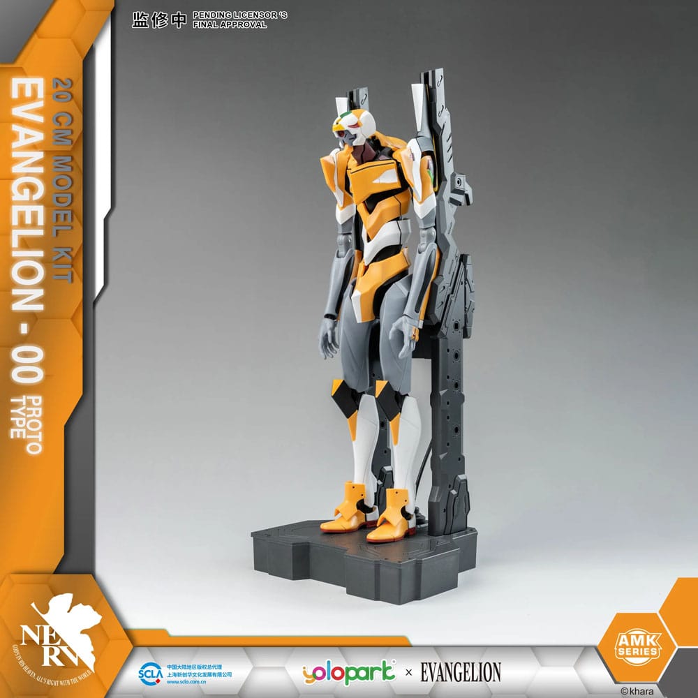 Neon Genesis Evangelion Maqueta AMK Series Eva-00 20 cm
