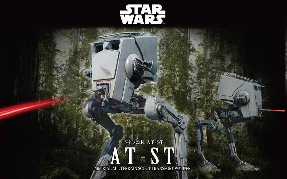 Star Wars Maqueta 1/48 AT-ST