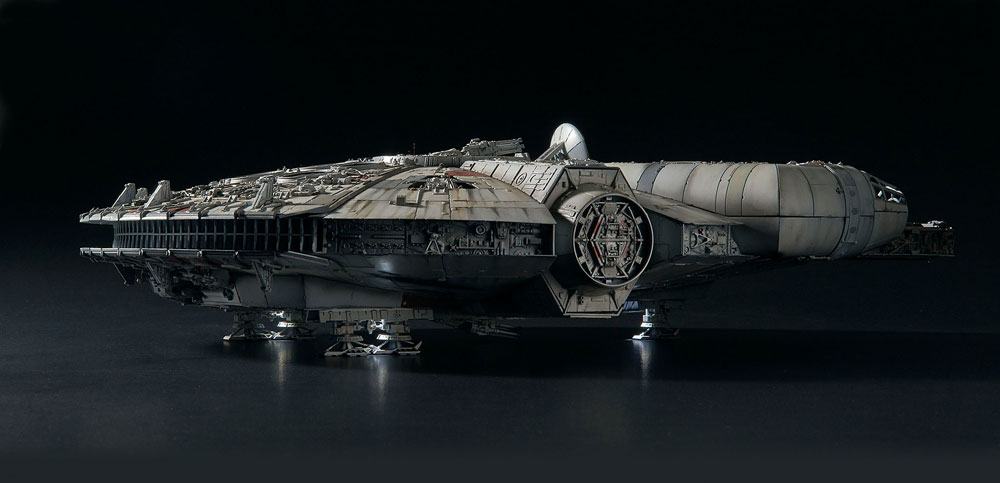 Star Wars Episode IV Maqueta Perfect Grade 1/72 Millennium Falcon 48 cm