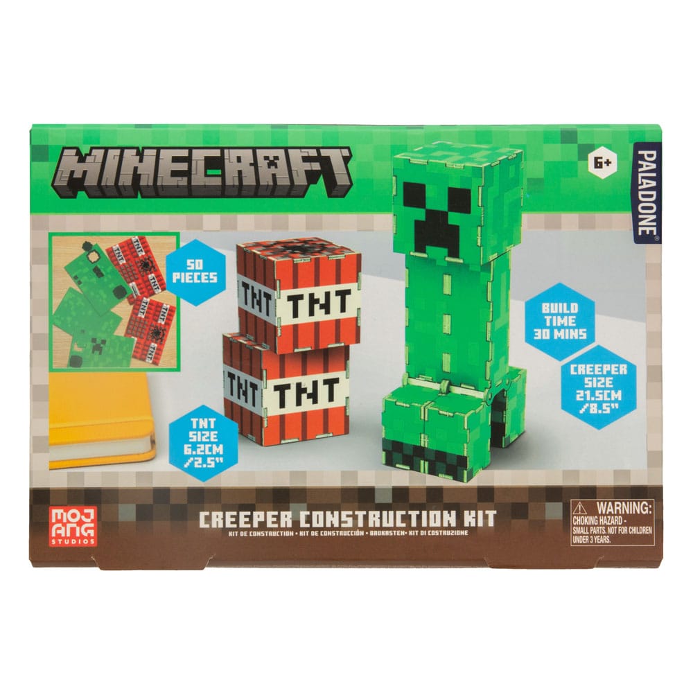 Minecraft Kit de Construcción Creeper 16 cm