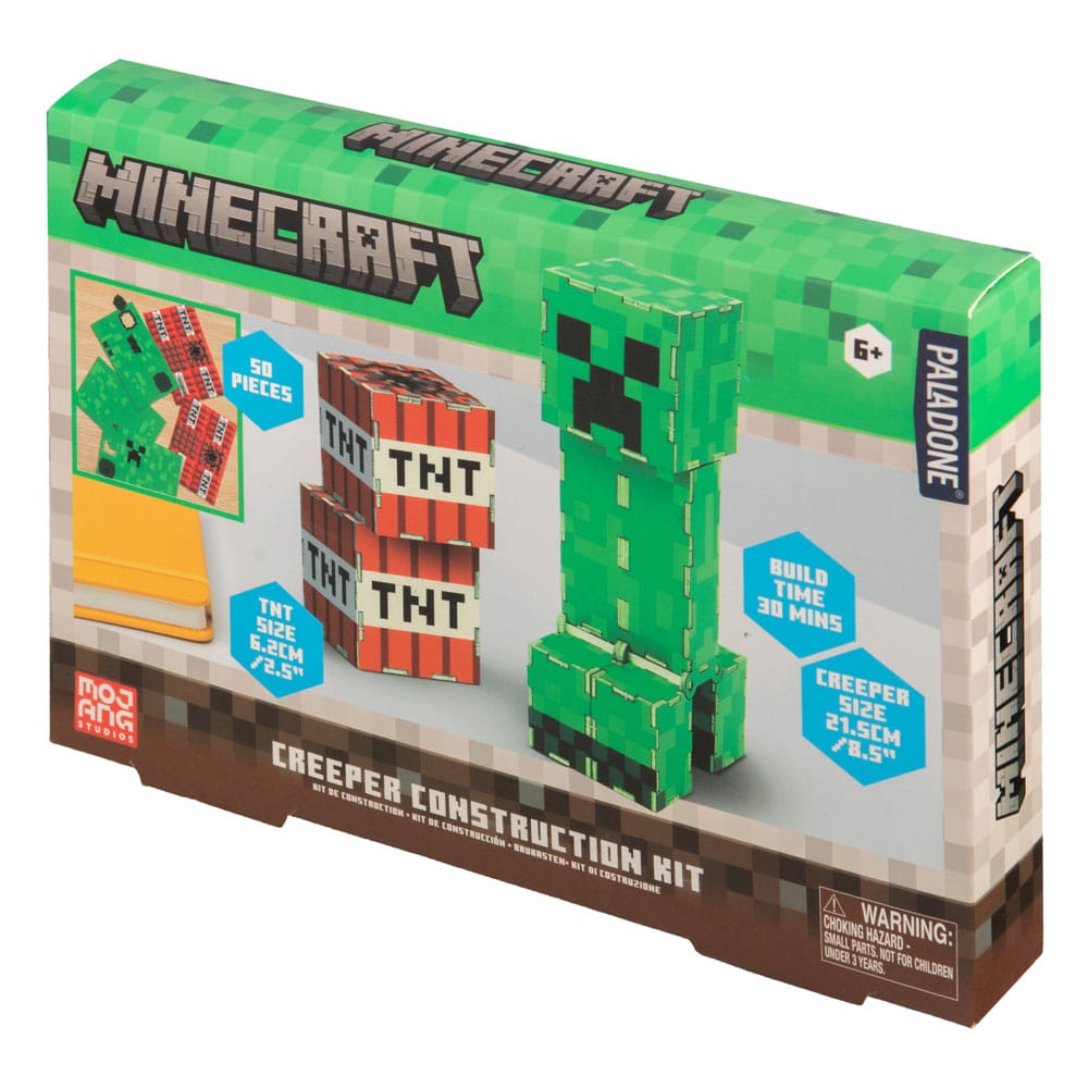 Minecraft Kit de Construcción Creeper 16 cm