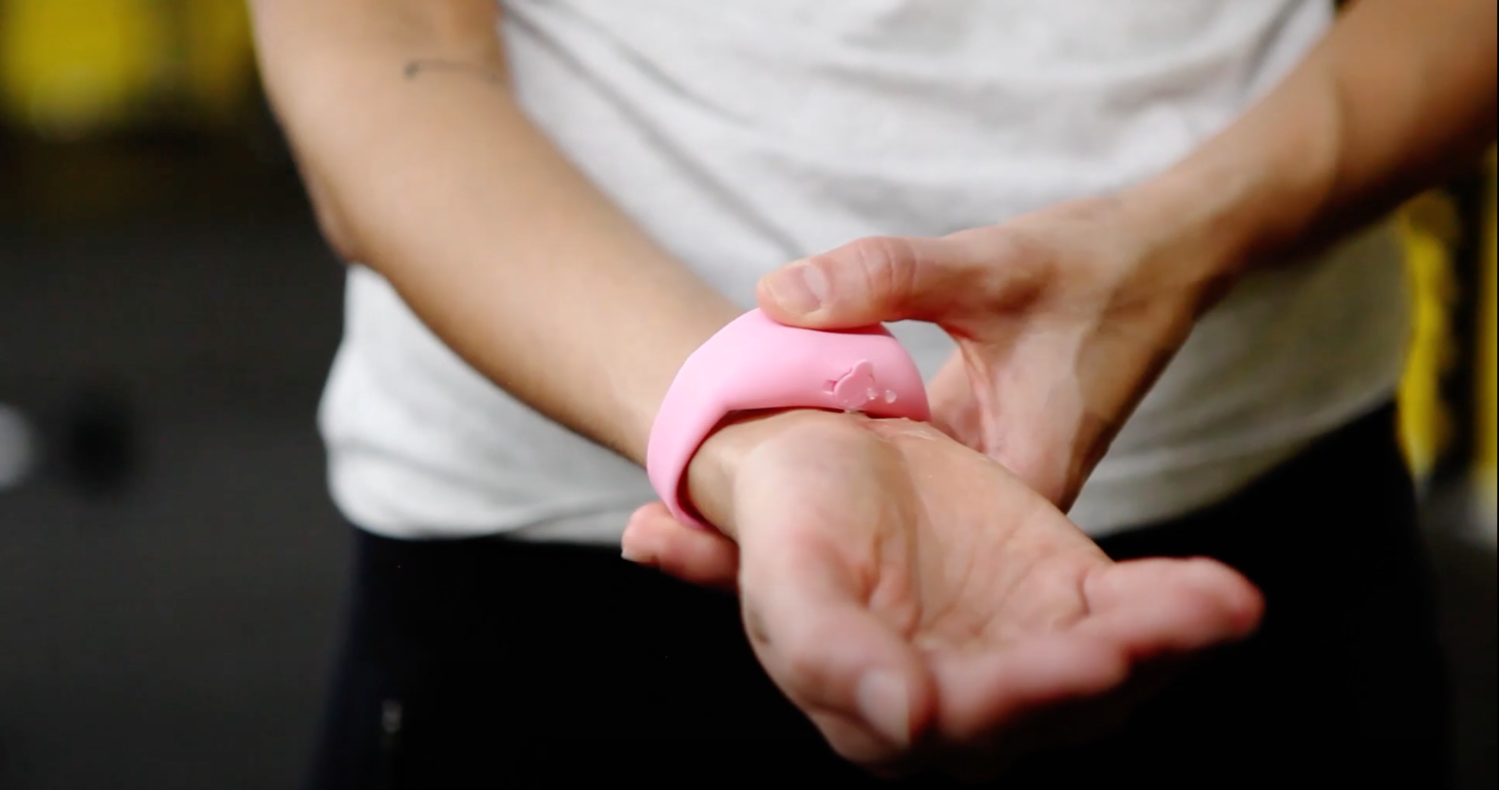 Pulsera Dispensadora de Gel Ajustable Adulto