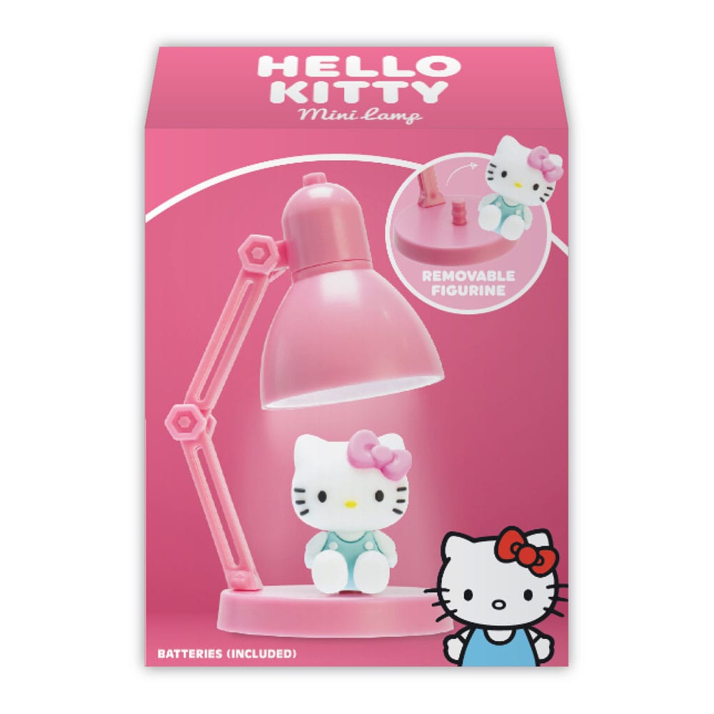 Sanrio Lámpara LED Mini con Figura Hello Kitty 10 cm